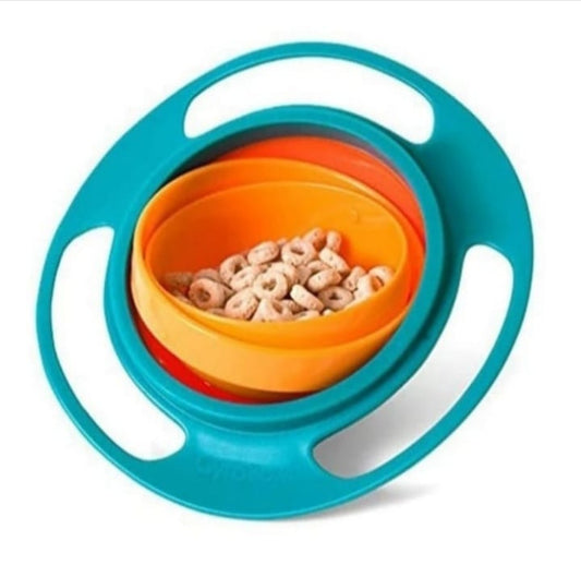 Spill Proof Gyro Bowl With Lid